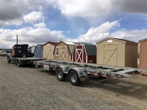 Add to Cart. . Used portable building moving trailers for sale near alabama